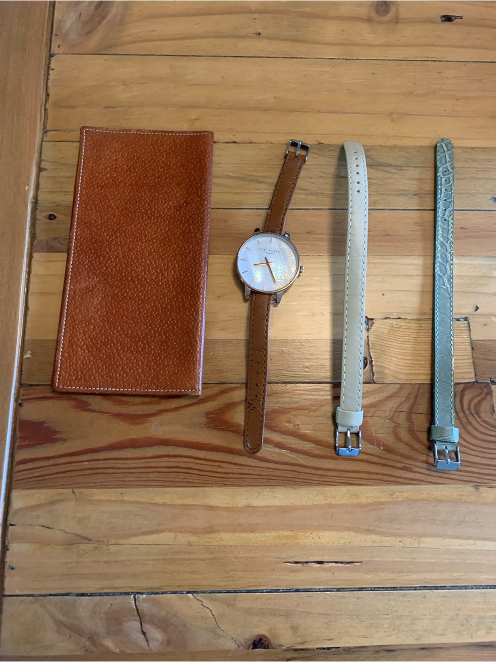 Women’s Ted Baker Watch & Brown Leather Men's Long Wallet+